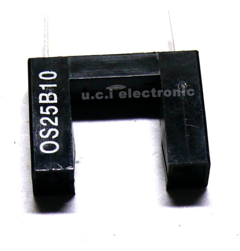 【UCI電子】(C-2-3) 紅外對射透射式光電開關 OS25B10 槽型光耦 光電感測器 槽寬10MM