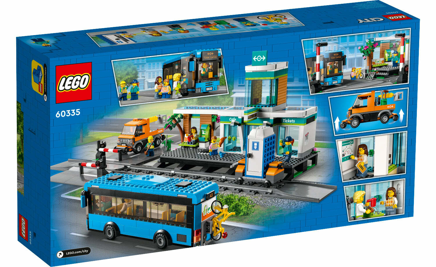 [飛米樂高積木磚賣店] LEGO 60335 City-城市火車站