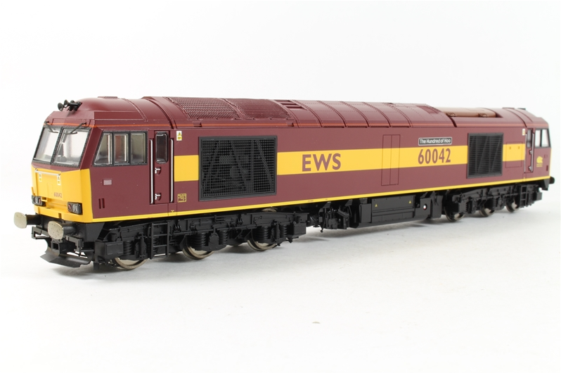 Hornby R2899XS HO規 EWS Class 60 類比柴電車頭 不含音效 (新品但已拆除晶片)