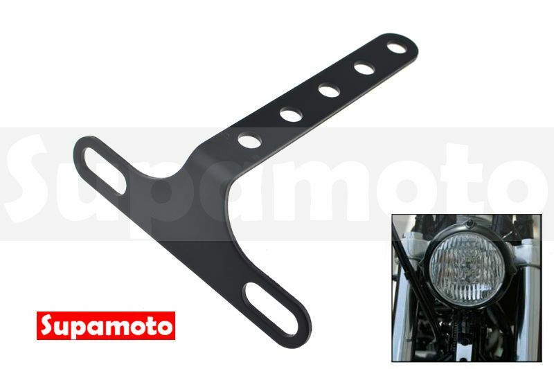 -Supamoto- 大燈 支架 三角台 復古 改裝 哈雷 大燈耳 大燈支架 改裝 通用 可調 小燈