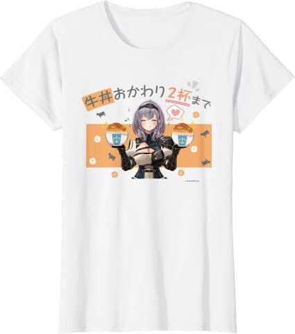 「官方代購」Hololive  Holo小劇場 名場面Tee 【白銀ノエル】 (定期訂購)