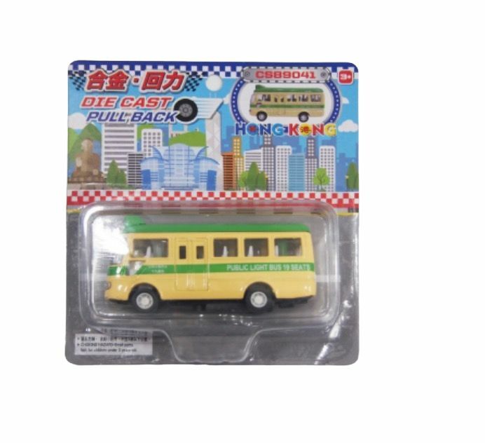 香港交通工具-綠色小巴 CS90041