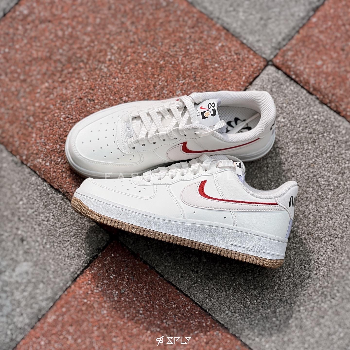 Nike Air Force 1 Low 82 奶油雙勾 復古 DX6065-101