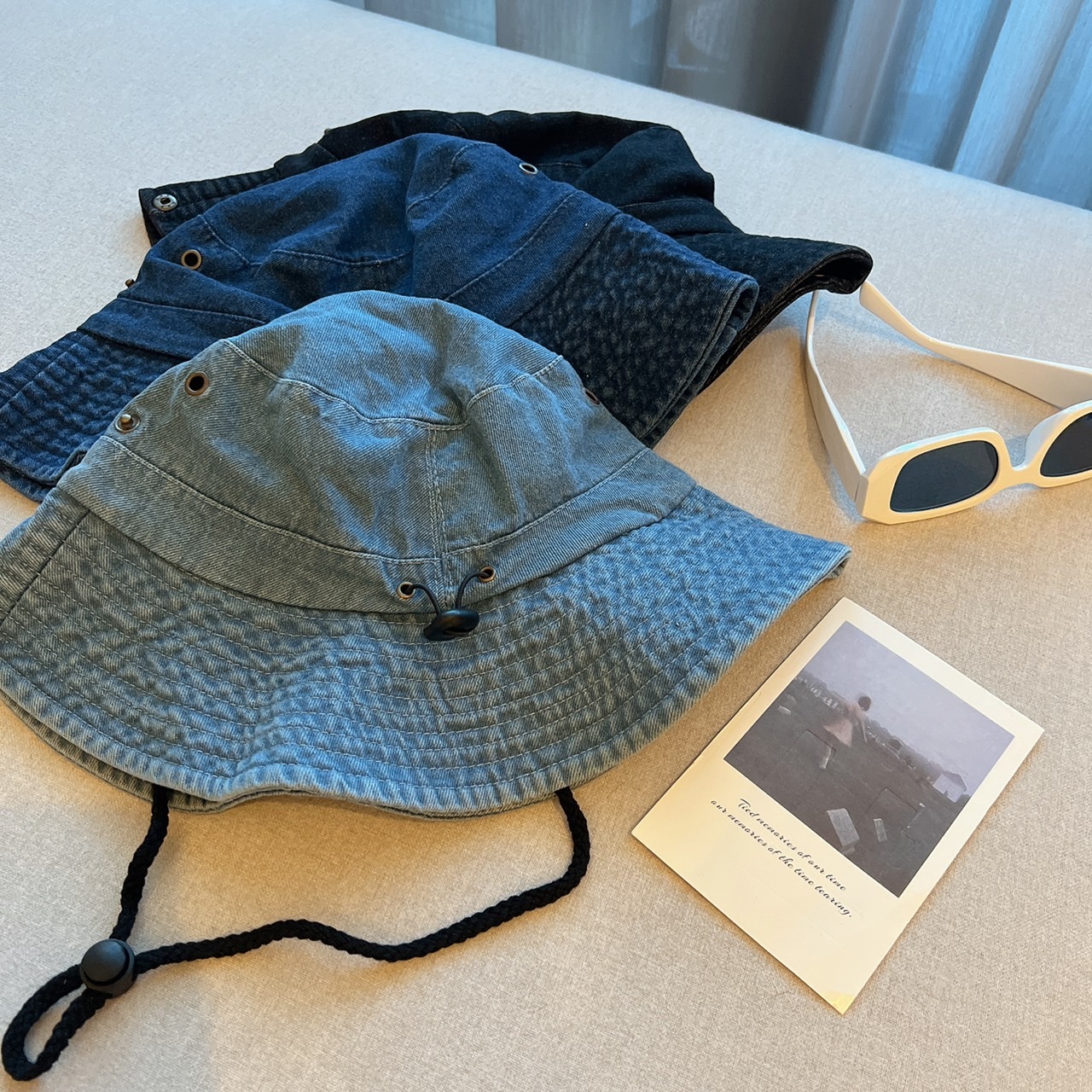 牛仔奔尼帽/3色