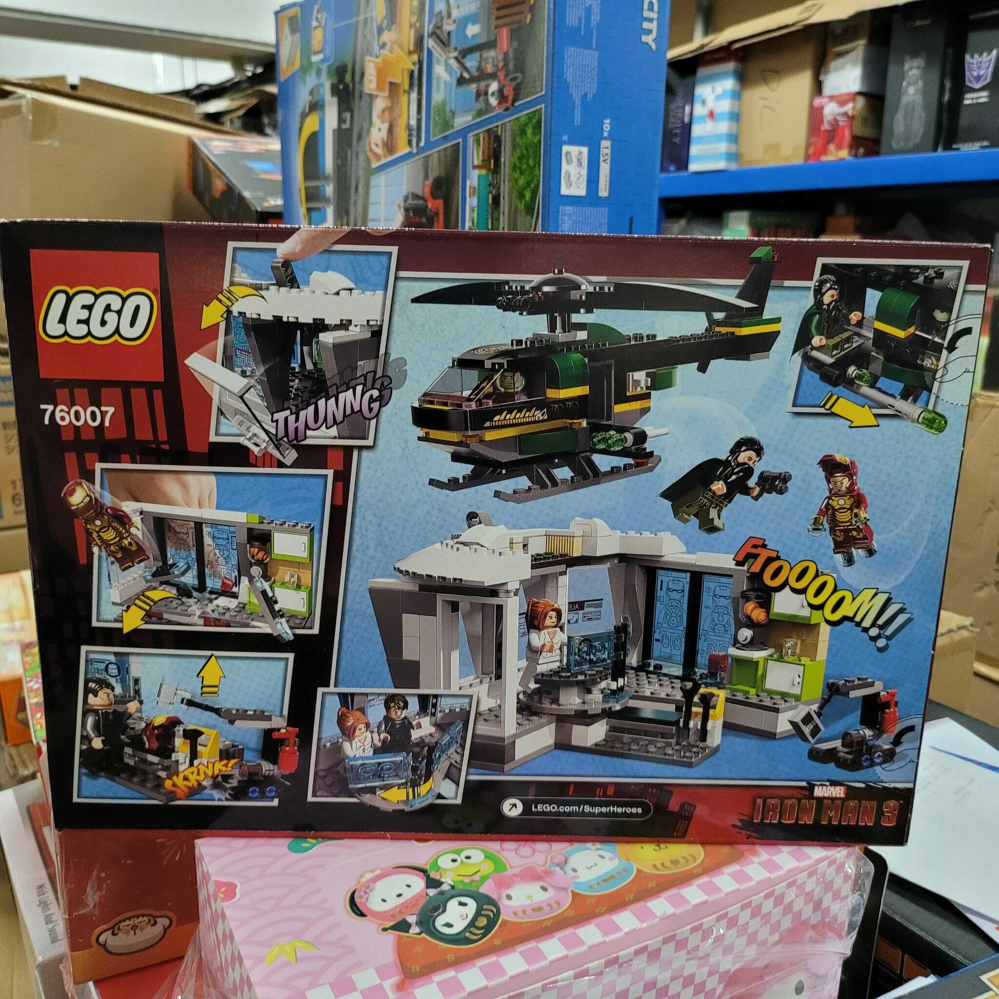 LEGO 76007: Iron Man: Malibu Mansion Attack