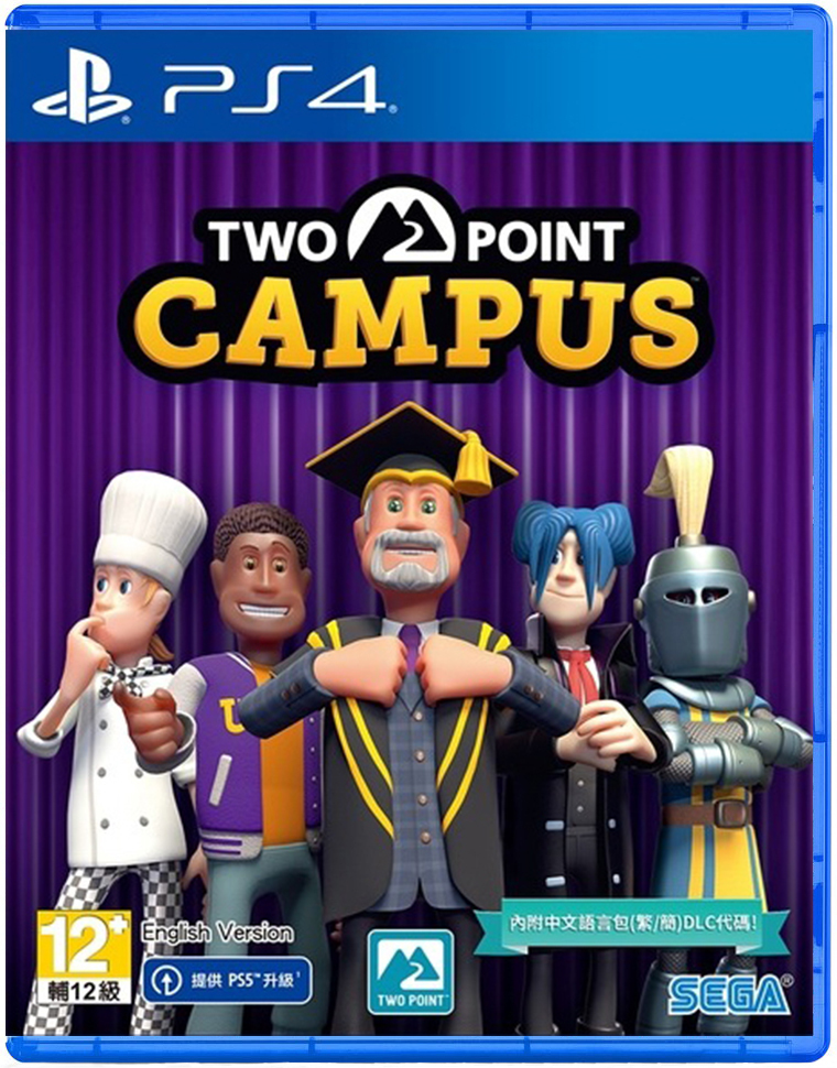 PS4 雙點校園 中英文合版