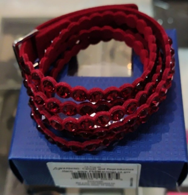 [S] SWAROVSKI POWER COLLECTION BRACELET,RED, 5511701 (SSW32)