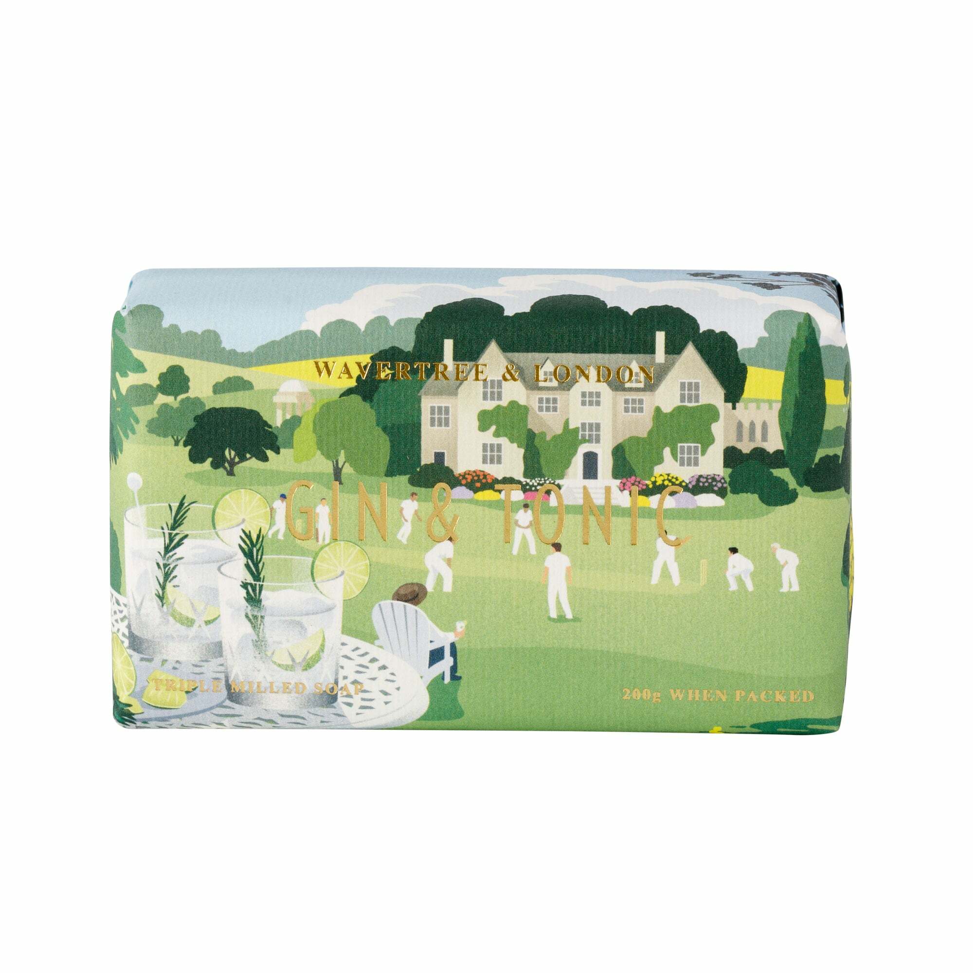【Wavertree & London】"Gin & Tonic" 有機乳木果油皂 200G