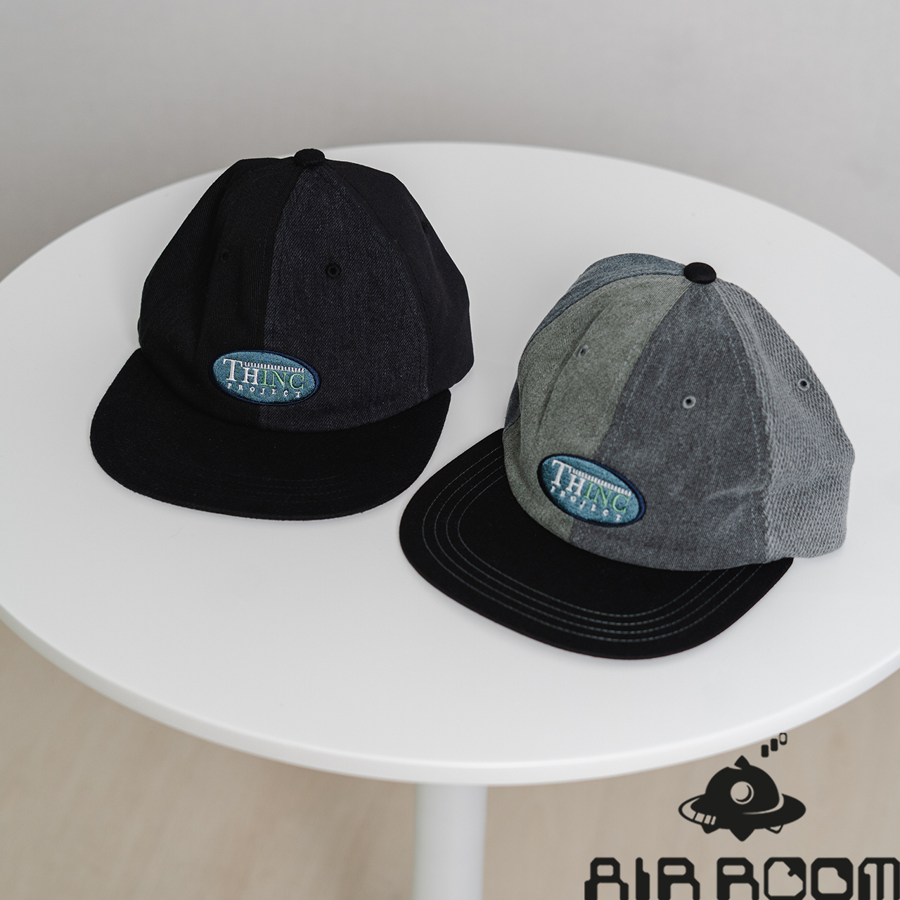 2022SS DESCENDANT THINC PROJECT CAP POTLUCK 6PANEL 拼接 帽子