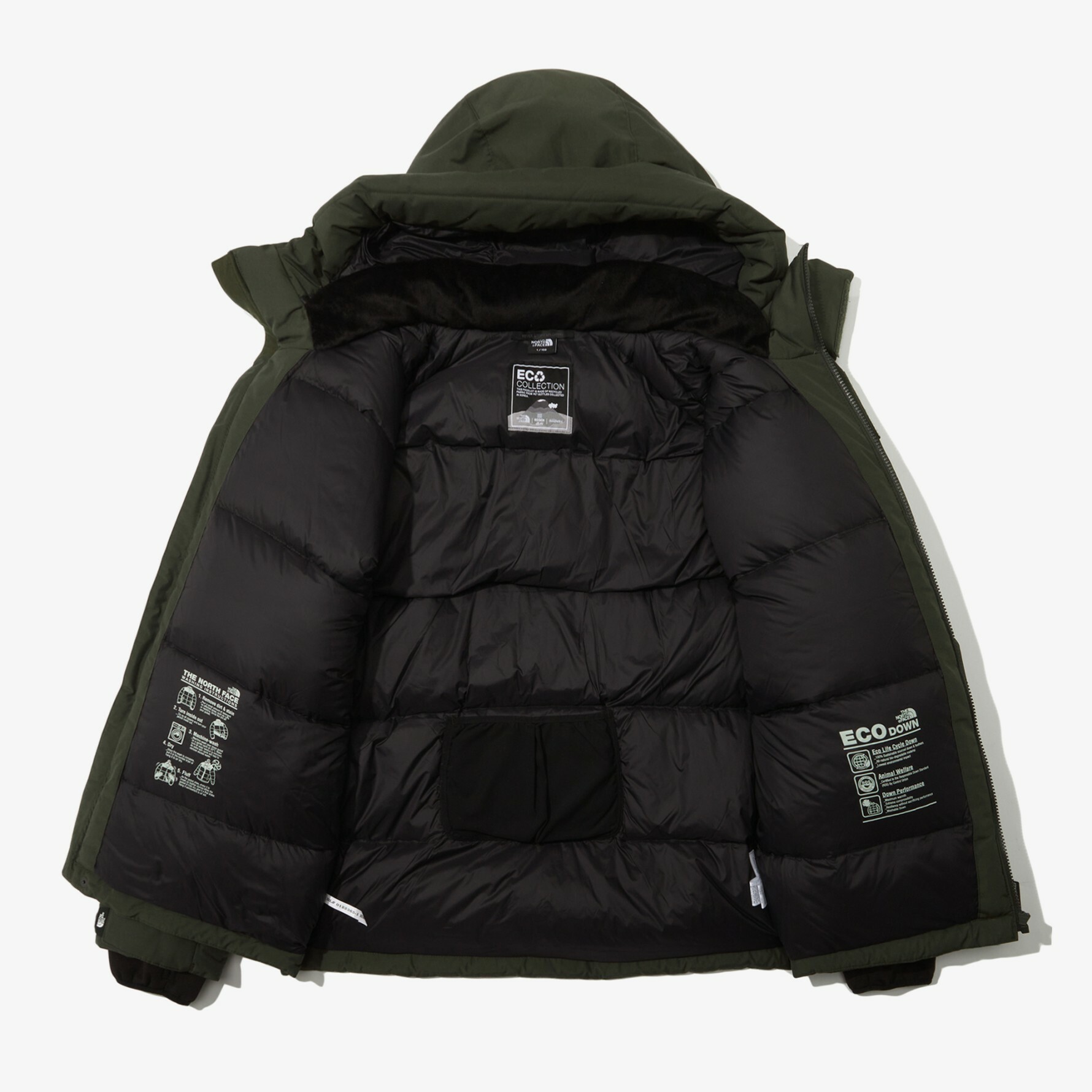 THE NORTH FACE POLAR AIR DOWN 連帽外套 夾克 軍綠 NJ1DN66C
