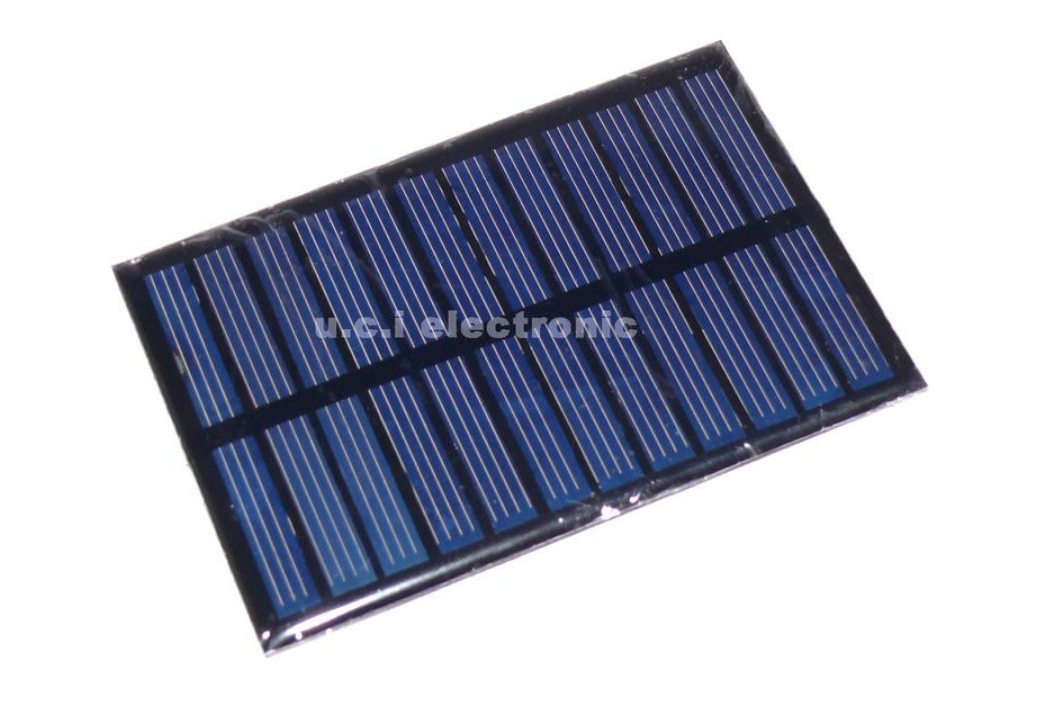 【UCI電子】(J-3) 6V0.6W 100mA 多晶太陽能發電板電池板 太陽能滴膠小板