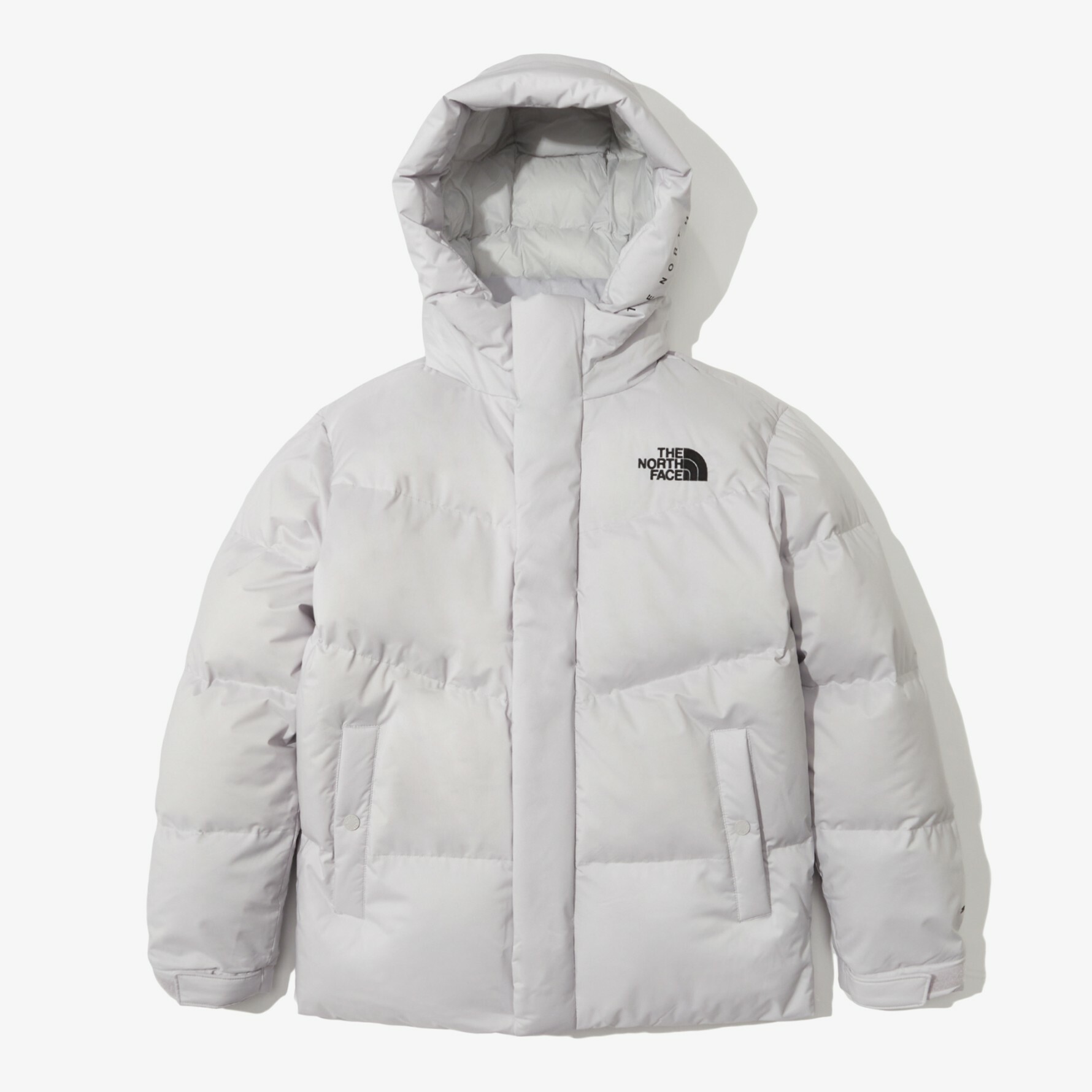 THE NORTH FACE 白標 FREE MOVE 羽絨 連帽外套 夾克 灰 NJ1DN52K