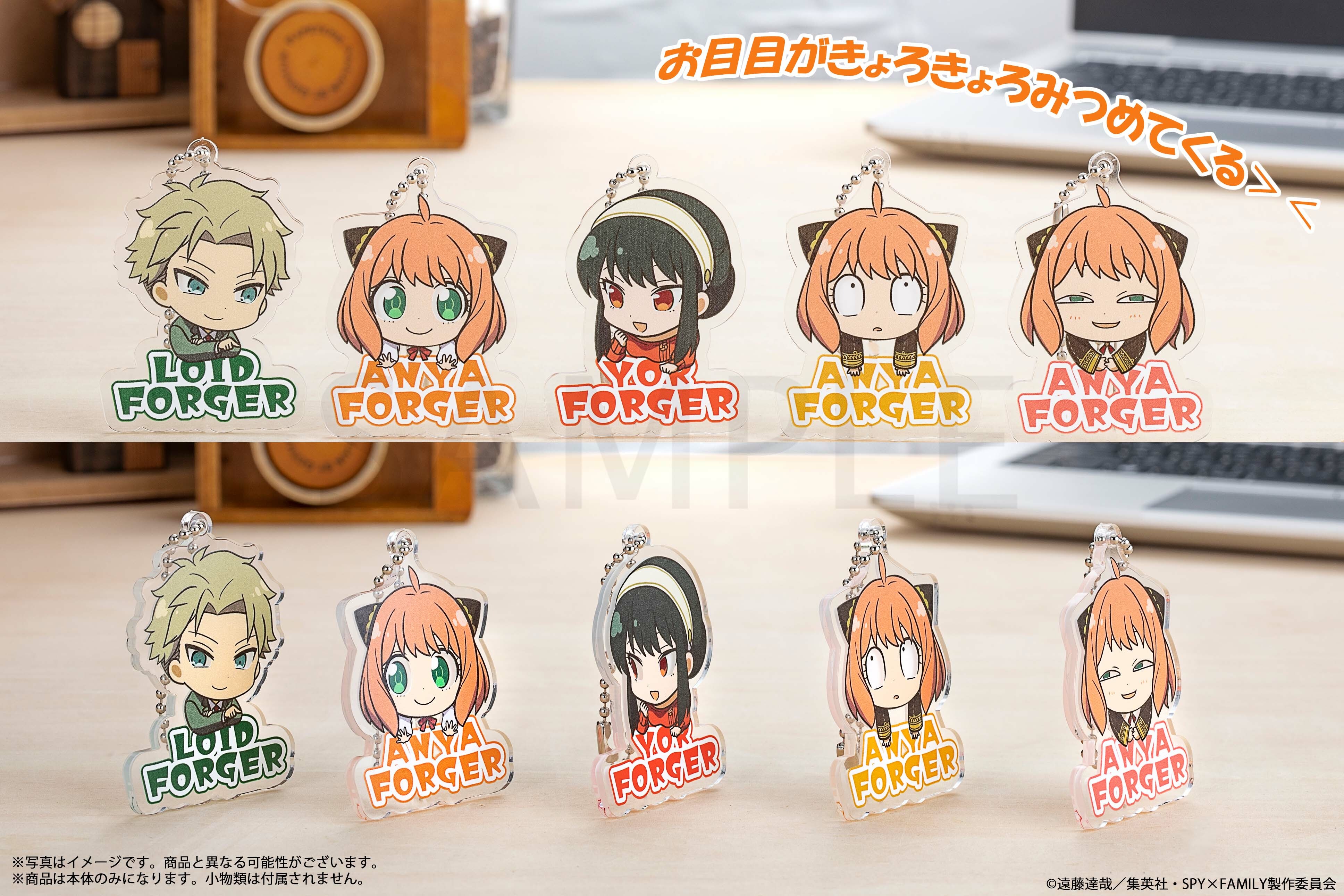 「ACG.GO」「預購」SPY×FAMILY 間諜家家酒 2.5 Q版頭匙扣