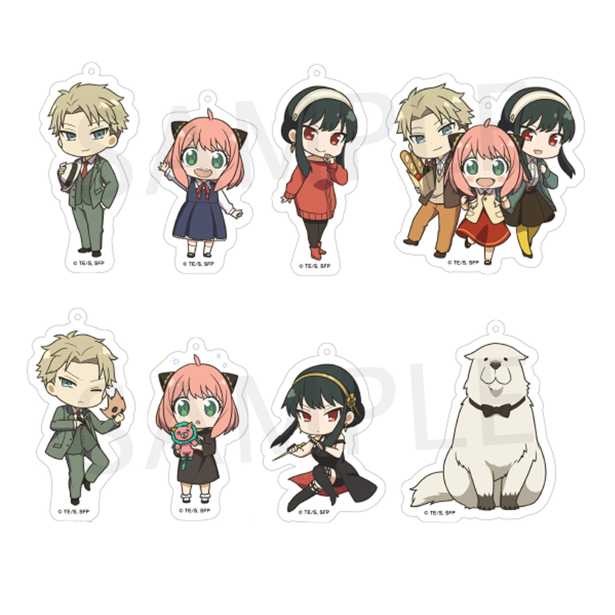 「ACG.GO」「預購」SPY×FAMILY 間諜家家酒 2.5 Q版匙扣