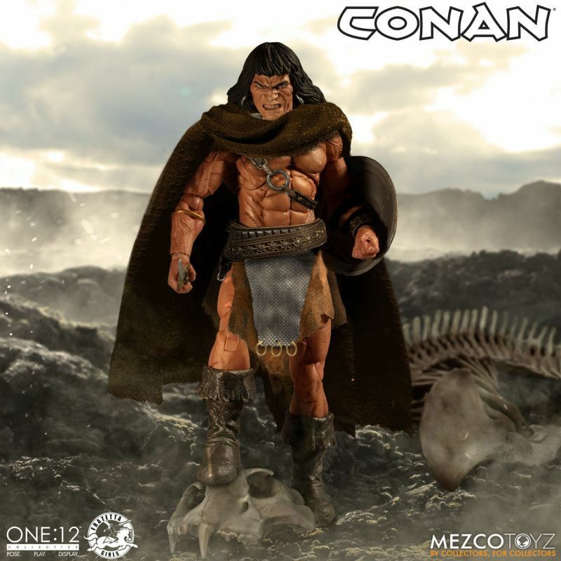 (In Stock) Mezco ONE:12 COLLECTIVE Conan The Barbarian (Sealed)