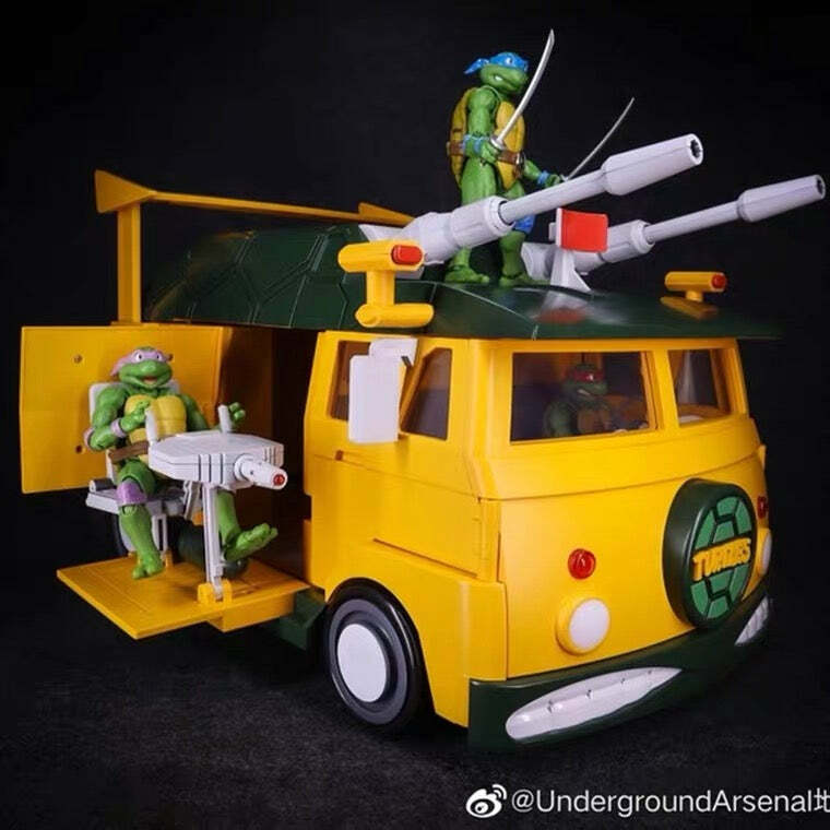 Underground Arsenal 1/12 Turtle Shell 01 Turtle Van