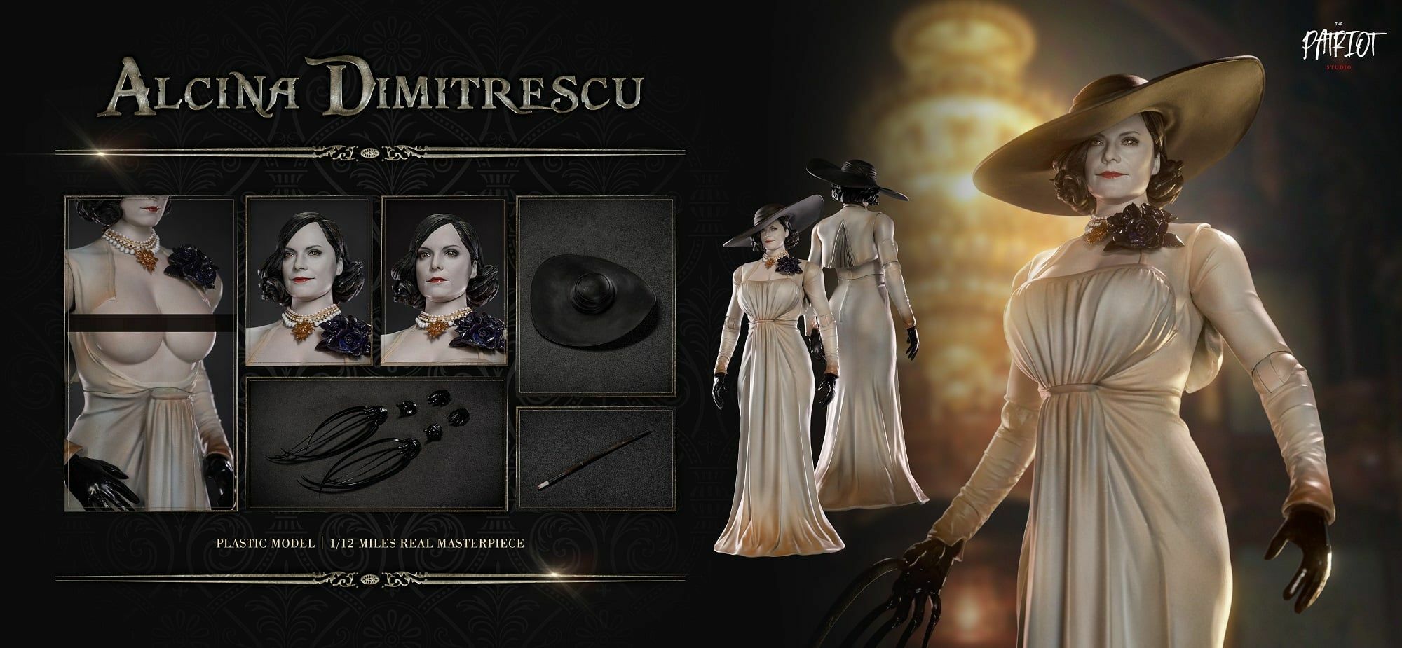 Patriot Studio Re8 1/12 Vampire Lady D