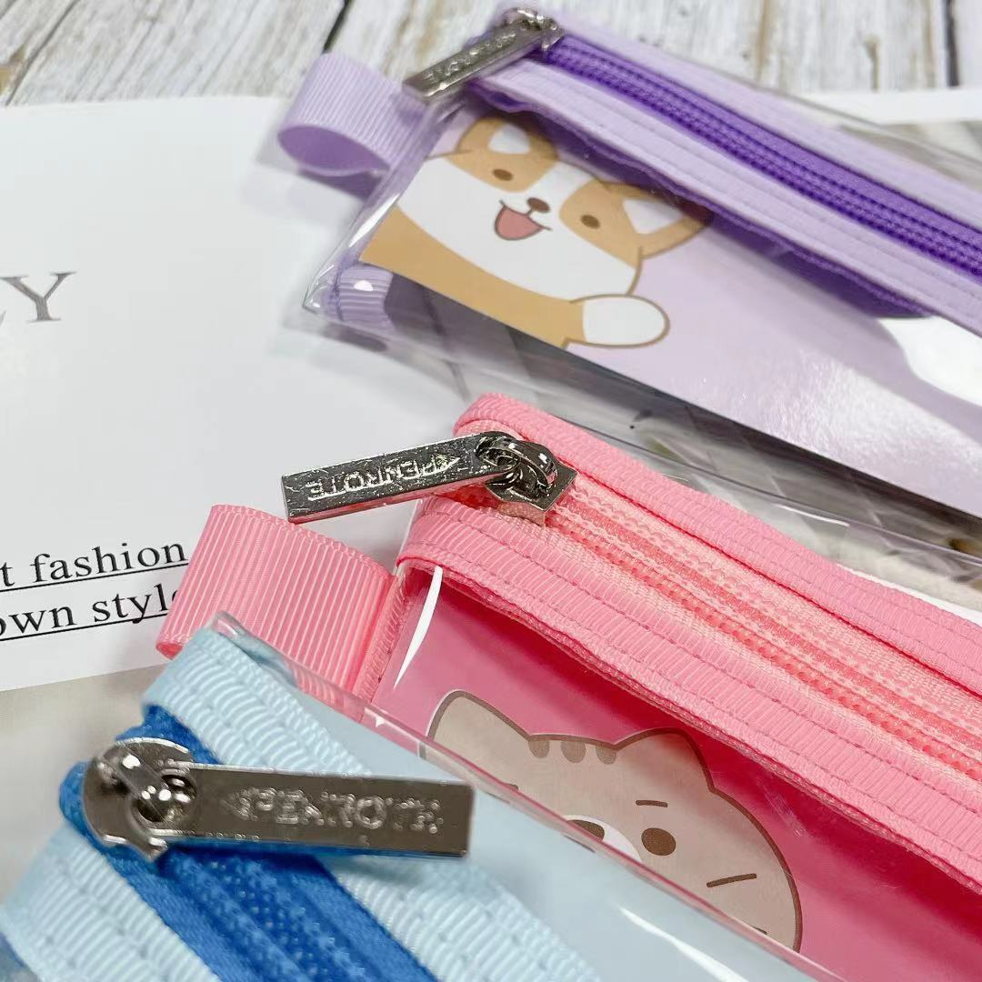 【PENROTE筆樂】柴語錄環保無毒透明筆袋