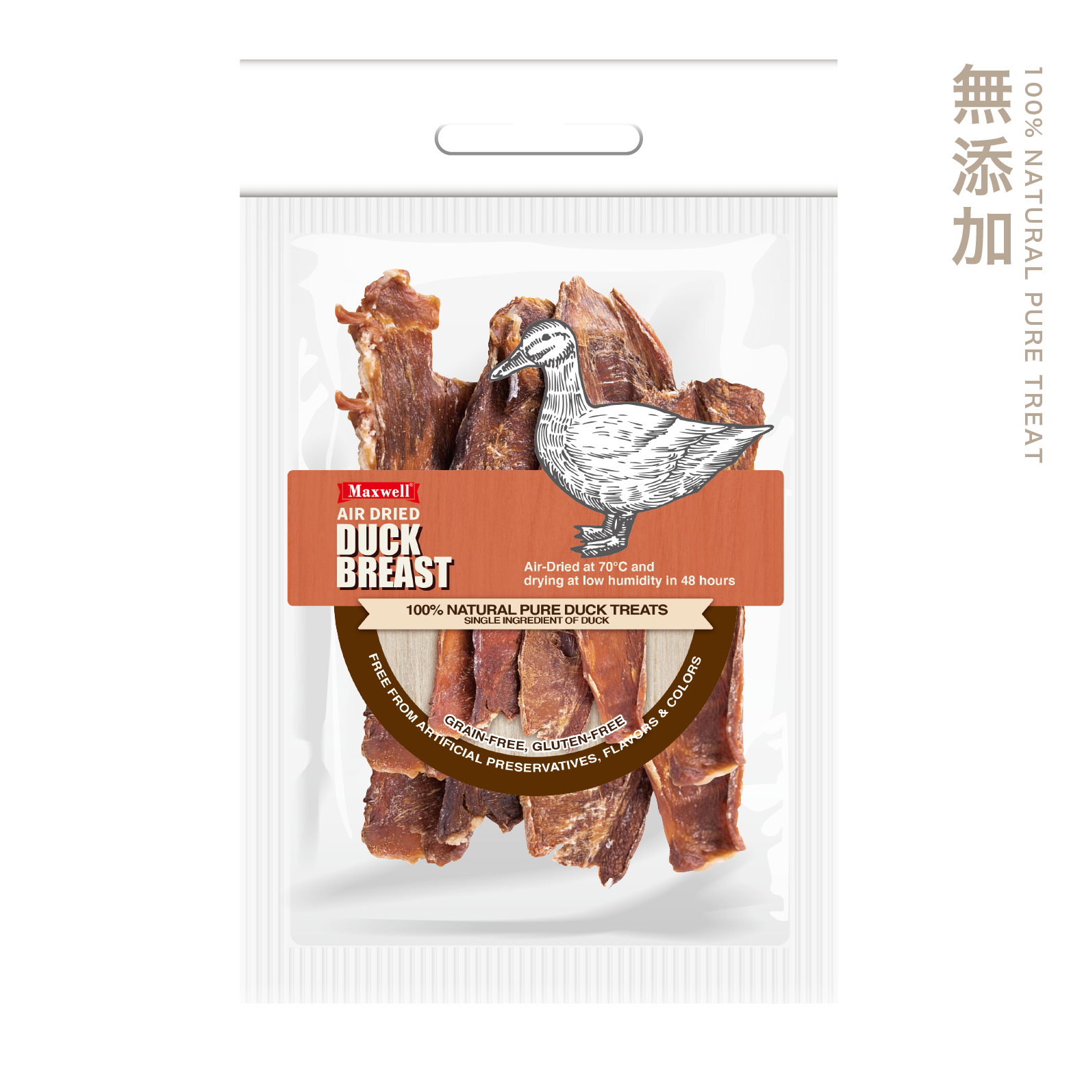 Maxwell⎜風乾鴨胸片 60g  (MXA-4309)