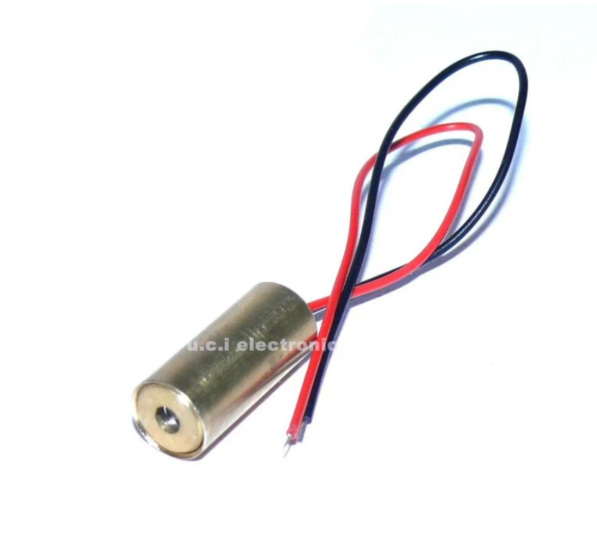 【UCI電子】(4-9) Φ9*20mm一字雷射頭 红色 激光管 激光二極管 半導體激光管 點狀 十字 雷射頭