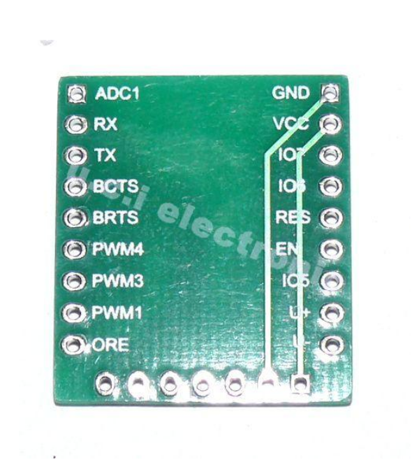 【UCI電子】(C-4-13) 藍牙BLE4.0擴展板 藍牙貼片模塊擴展直插 擴展底板 開發