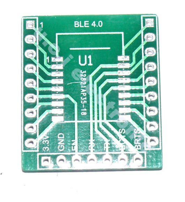 【UCI電子】(C-4-13) 藍牙BLE4.0擴展板 藍牙貼片模塊擴展直插 擴展底板 開發