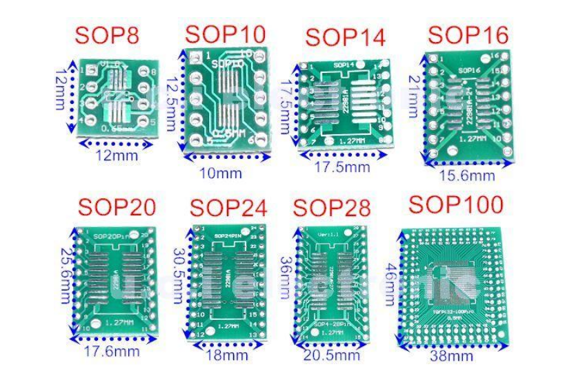 【UCI電子】(D-34) 轉接板SOP14 SSOP14 TSSOP14 貼片轉直插DIP 0.65/1.27mm