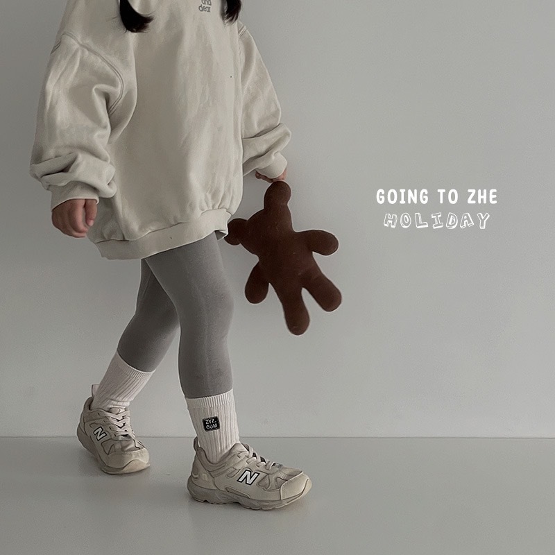 刺繡/素色字母襪