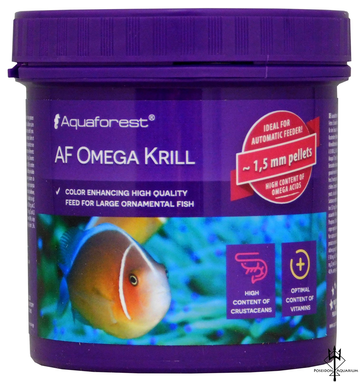 AF Omega krill 磷蝦顆粒飼料 120g