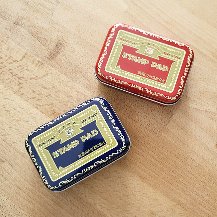 Shachihata 復古小鐵盒 memo / Shachihata鯱旗牌 日本