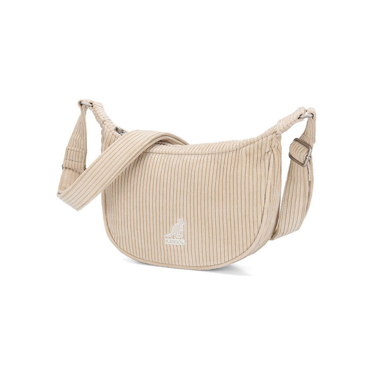 <韓國代購> KANGOL CORD V CROSS BAG