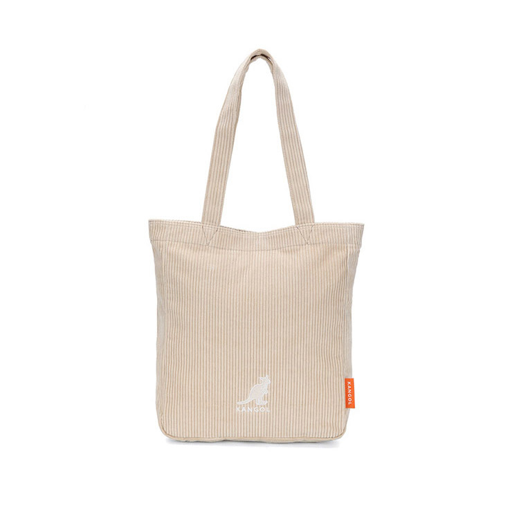 <韓國代購> KANGOL CORD V SHOULDER BAG