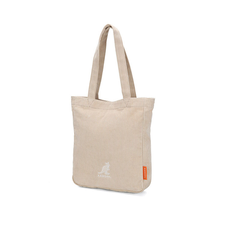 <韓國代購> KANGOL CORD V SHOULDER BAG