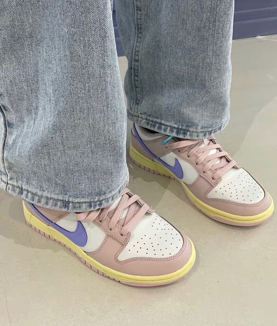 Nike Dunk Low “Pink Oxfo 玲娜貝爾 (DD1503601)
