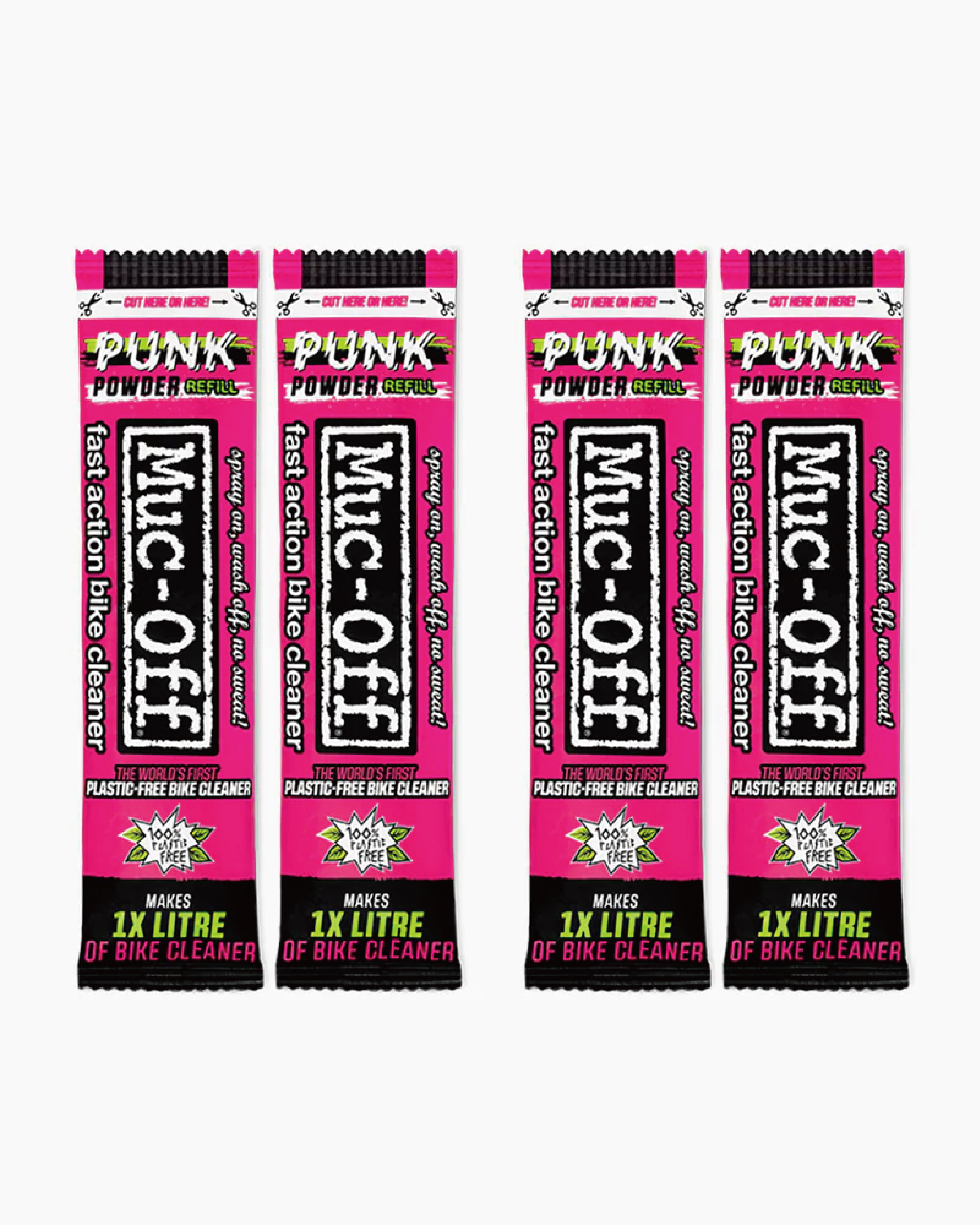 【Muc-Off】自行車奈米環保清潔劑 沖泡粉 4包組