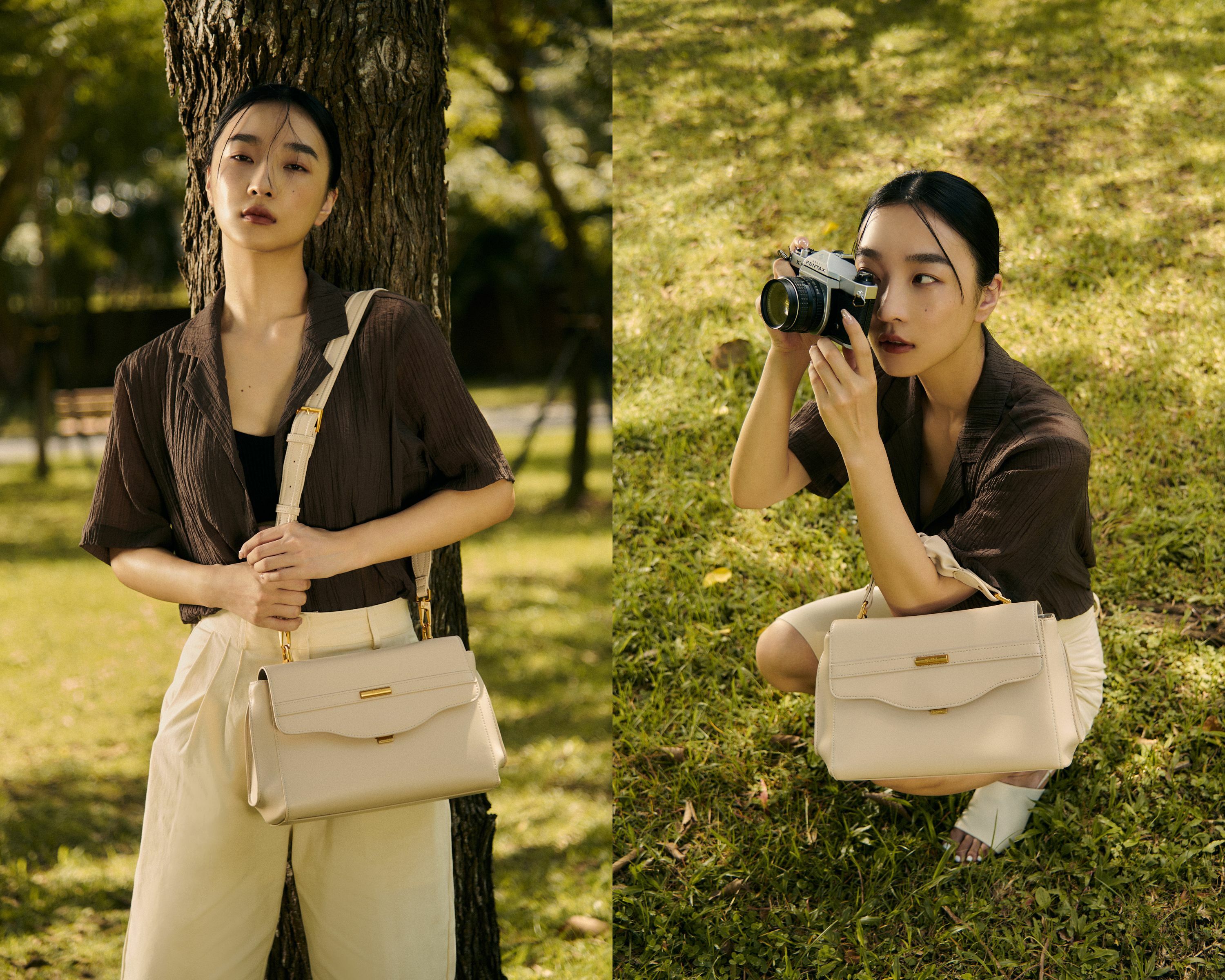 弦月晴光手提包，日常通勤包推薦！