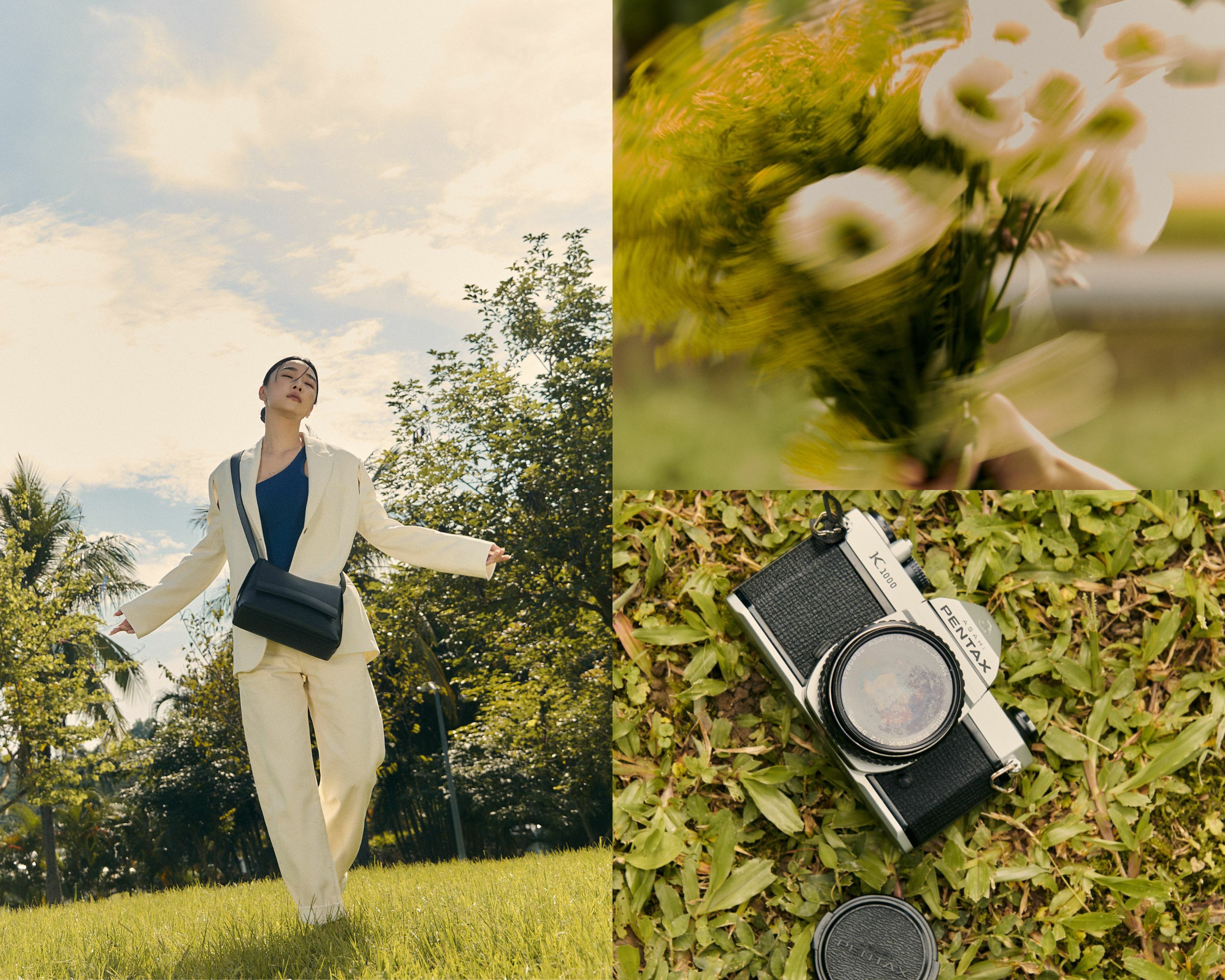 室外場景享受雀躍日常