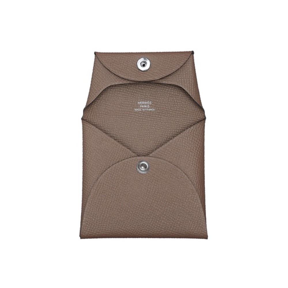 Hermes Bastia 大象灰 愛馬仕零錢包