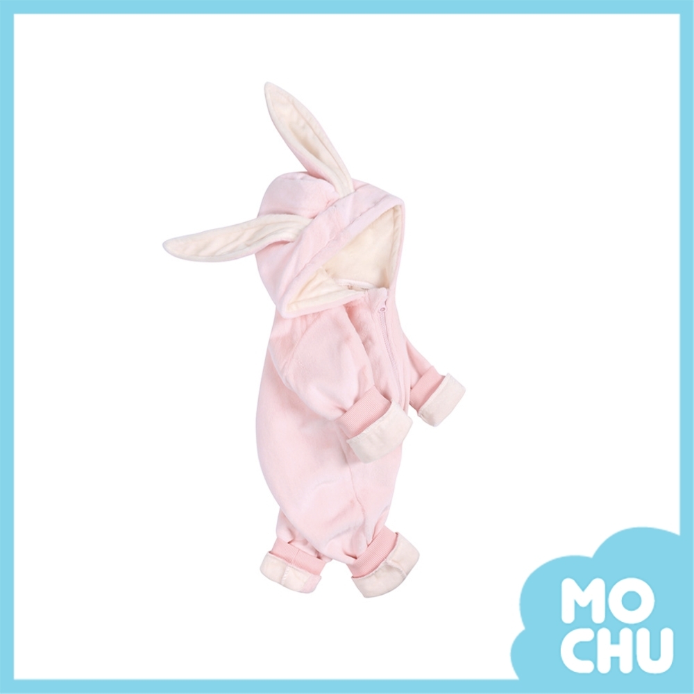 長耳兔寶加絨長袖連身衣(四色)