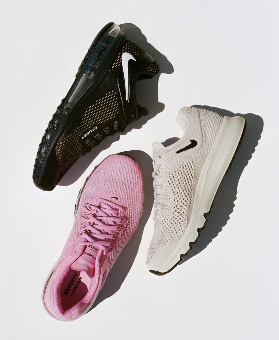 Stussy x Nike Air Max 2013 (PINK/FOSSIL/BLACK)