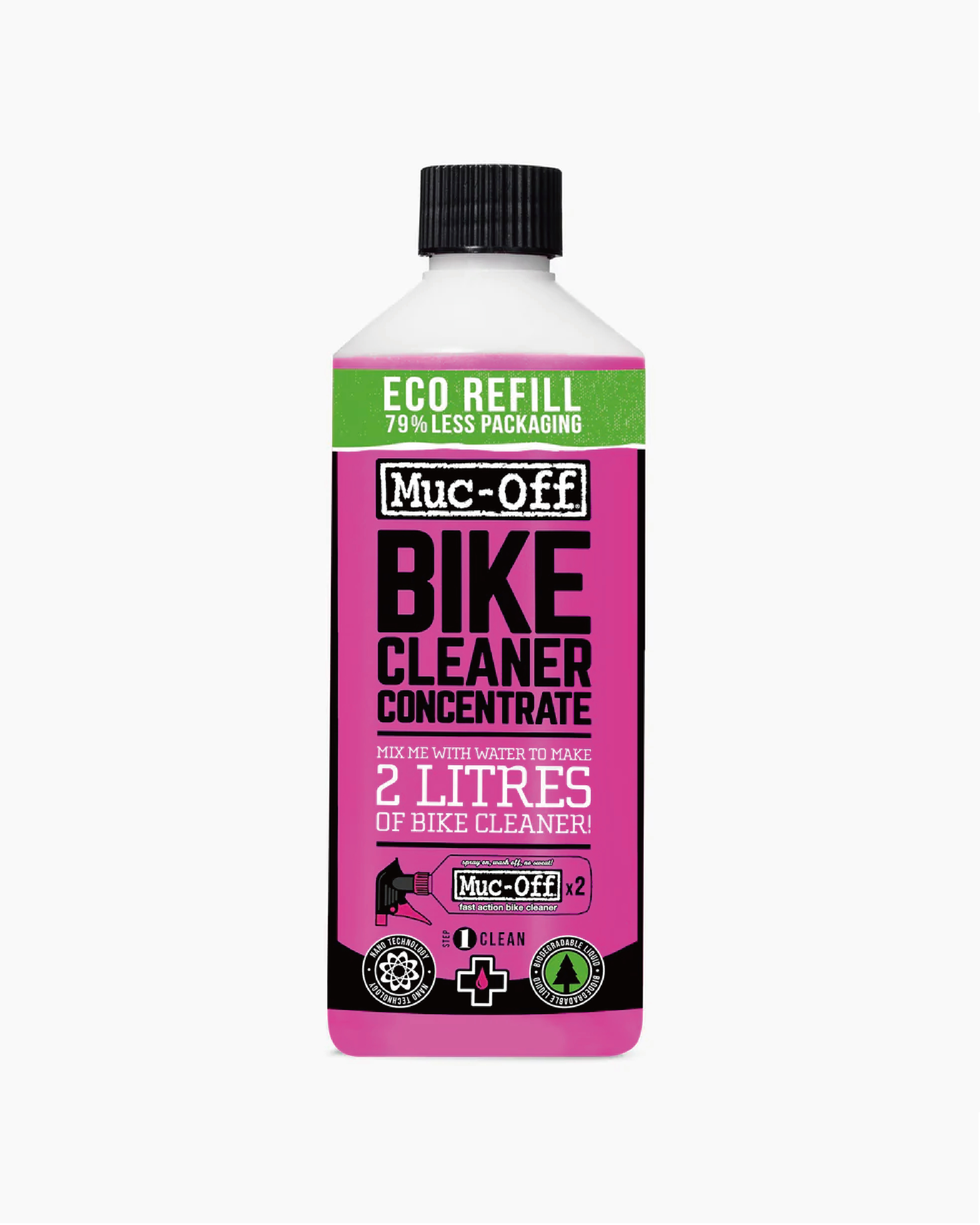 【Muc-Off】自行車奈米環保清潔劑 濃縮液 1L