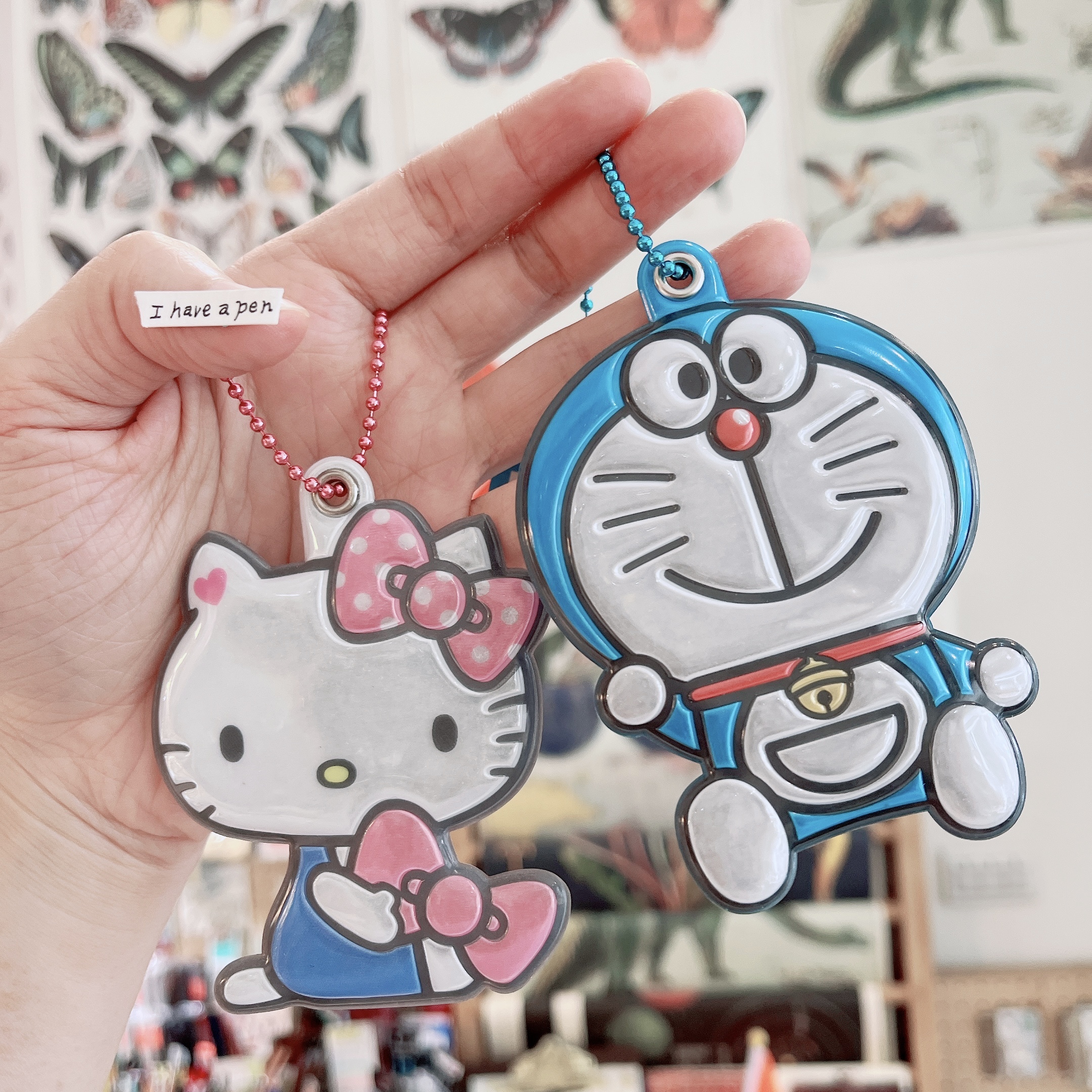 Kitty Doraemon Reflective Charm