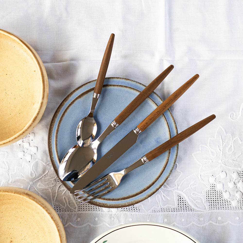 SABRE | Jonc 法風畫家系列 | 茶匙&nbsp;| 亮面 | 深色木