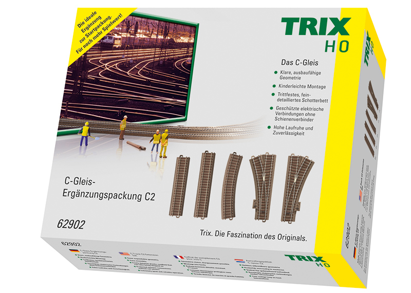 Trix 62902 HO規 軌道擴充組 C2
