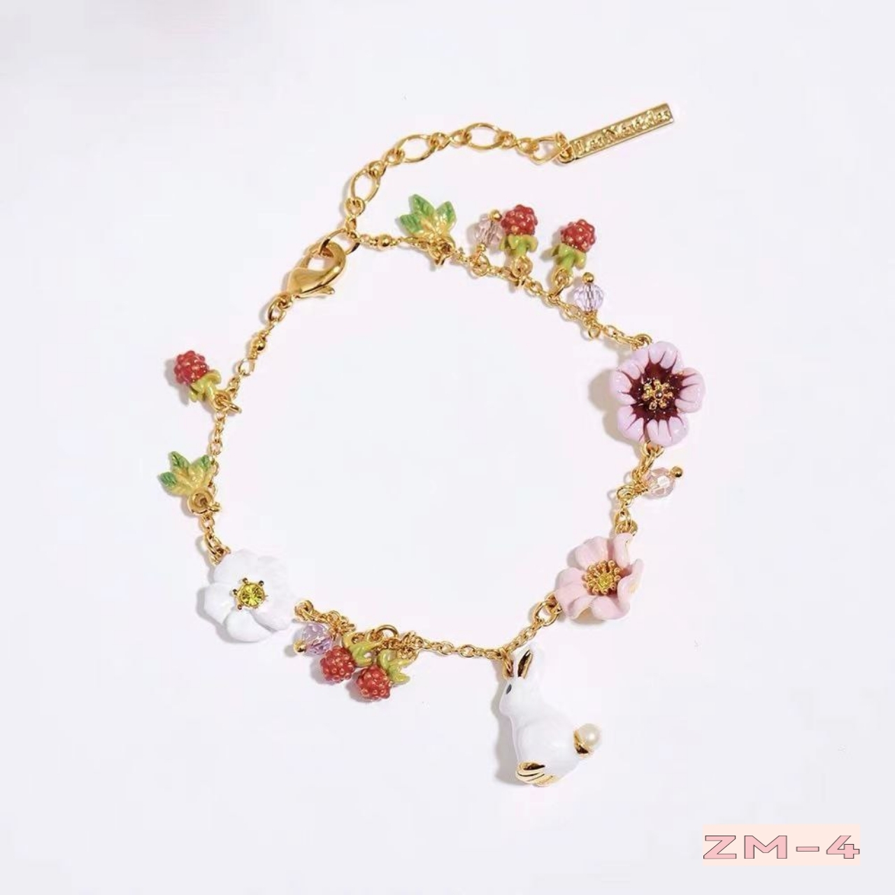 #珐琅 #Les小兔 手链 小众原创轻奢设计感