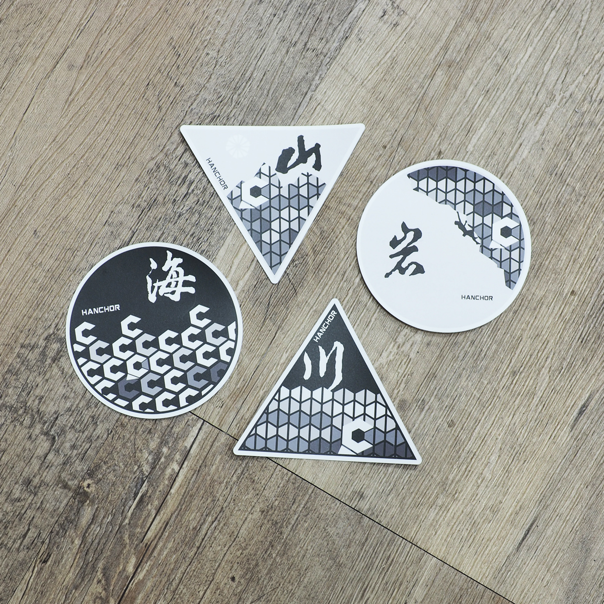 HANCHOR 山岩川海貼紙組