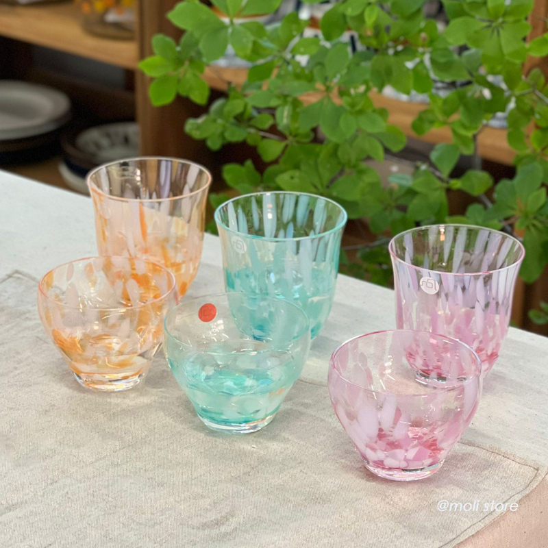 ADERIA 橘子橙 玻璃小杯