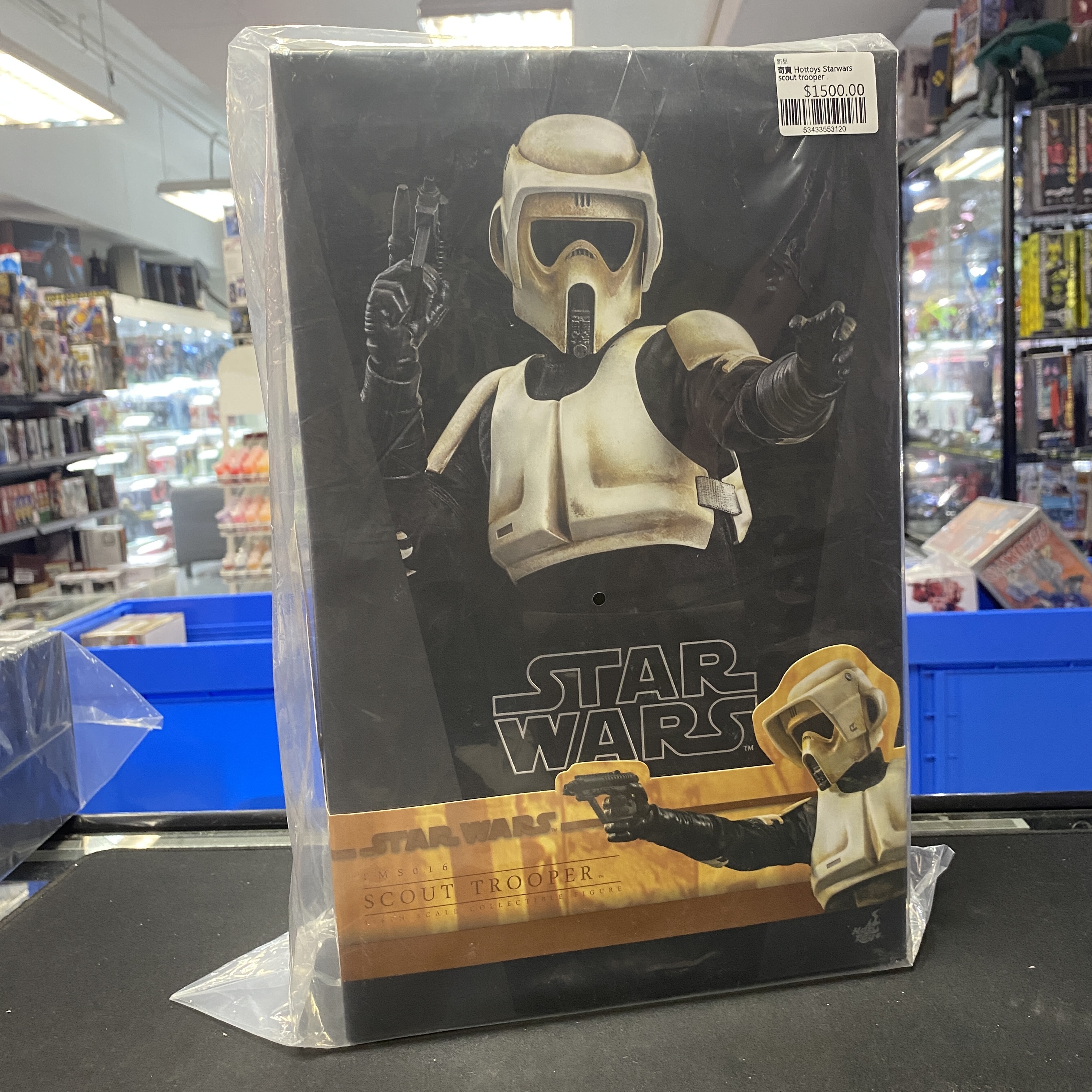 寄賣 Hottoys Starwars scout trooper