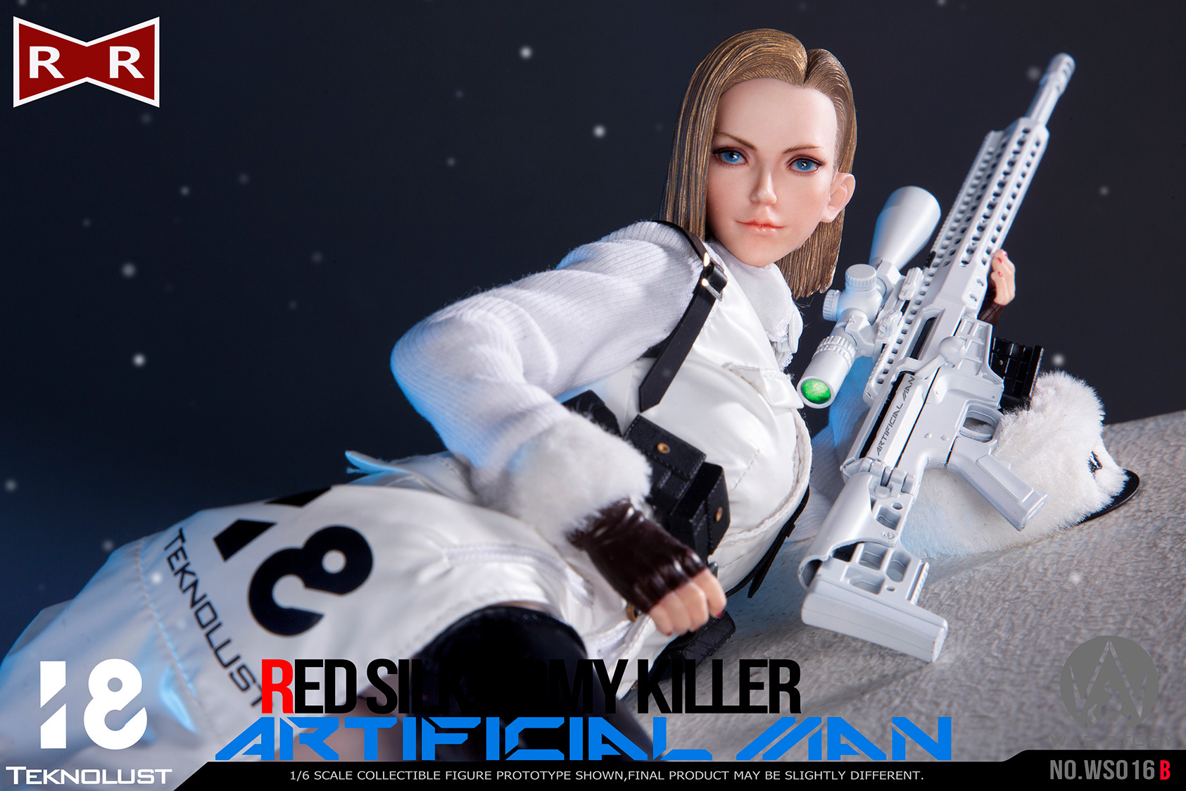 訂金] WAR STORY TOYS : 1/6 WS016B 紅綢軍殺手人造人18號豪華版