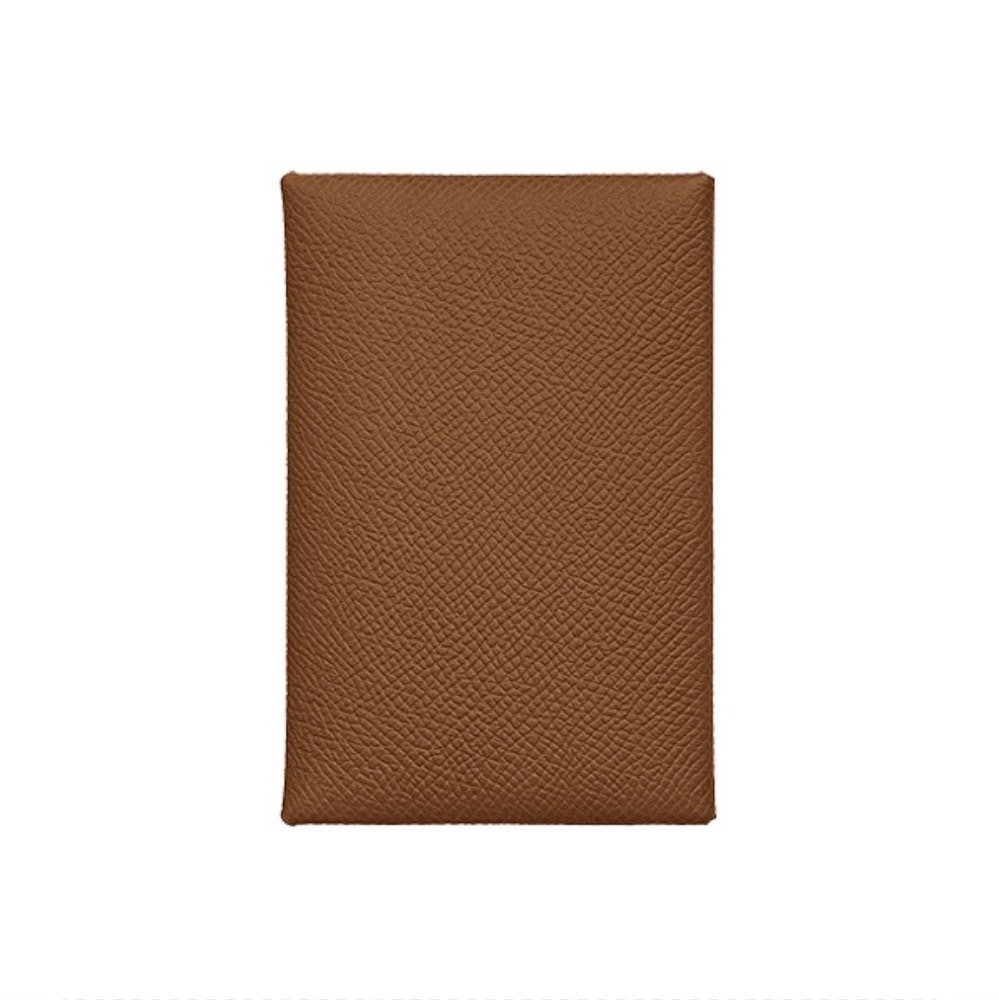 Hermes Calvi Duo 金棕 愛馬仕卡包